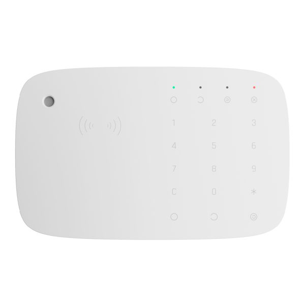 Carcasa Ajax Keypad Combi. Color Blanco